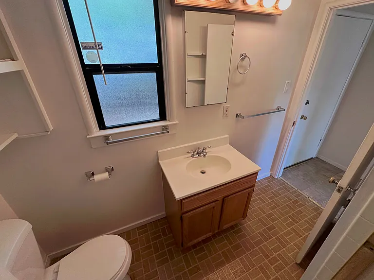 vanity and toilet