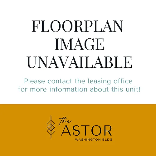 Floor plan Urban One Bedroom C