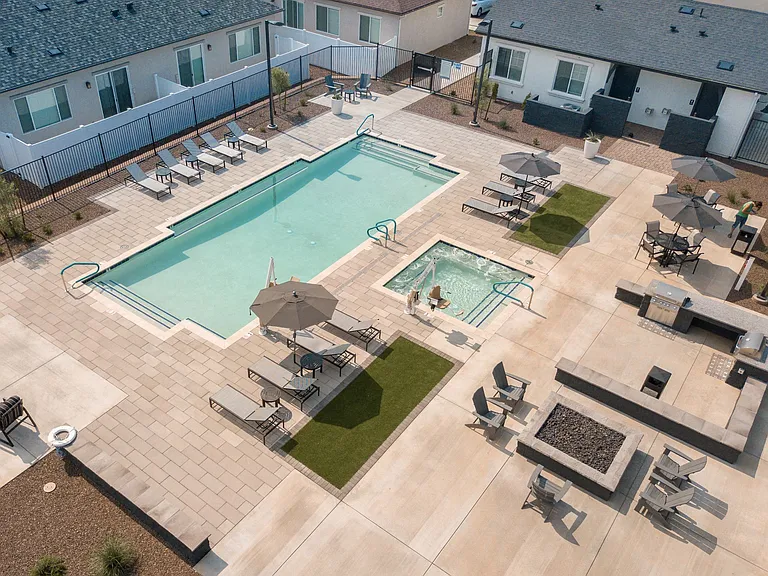 Aerial View of Pool