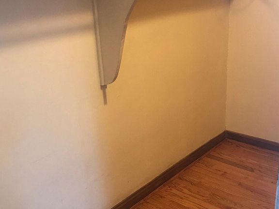 Walk in closet in Master bedroom