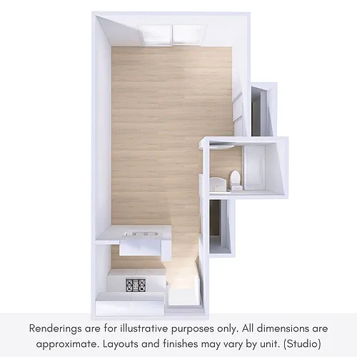 Floor plan Studio