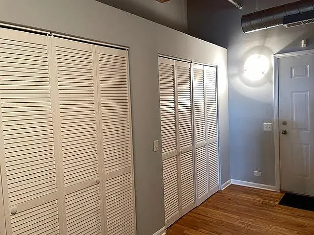 Storage / closets near entrance