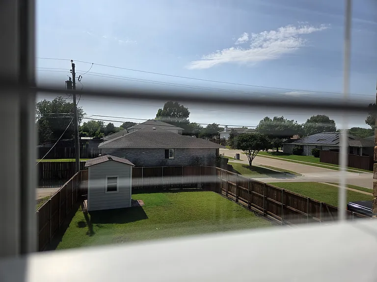 view from 3BR, rear window