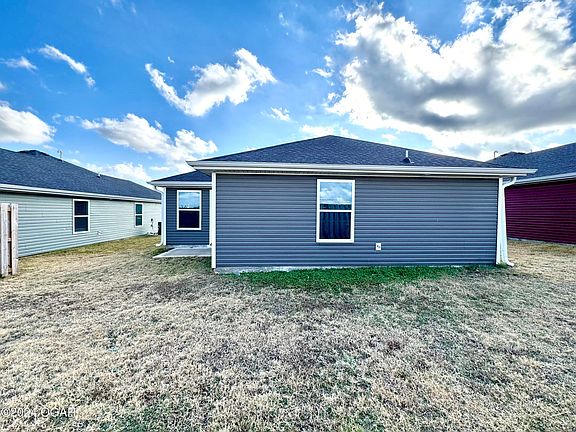 rear of home