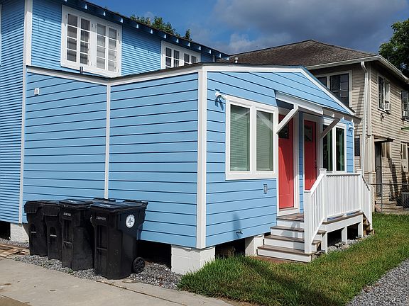 Back door and off street parking