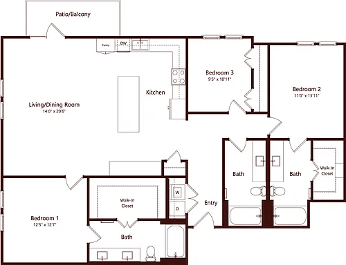 Floor plan C1