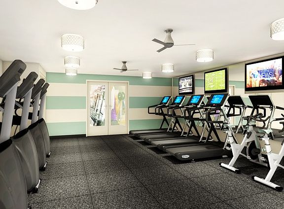 Updated Fitness Center | Apartments in Mount Prospect Illinois | The Element