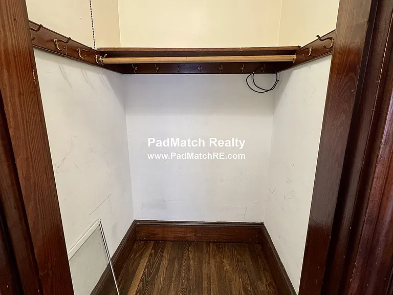 Hall closet