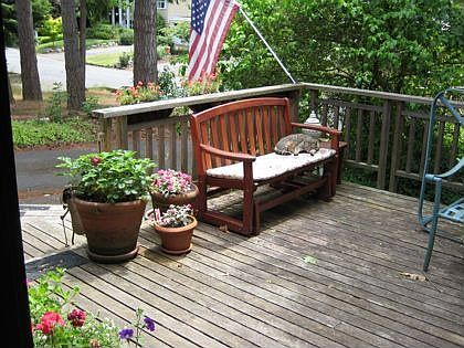 Front Deck Looking toward Street