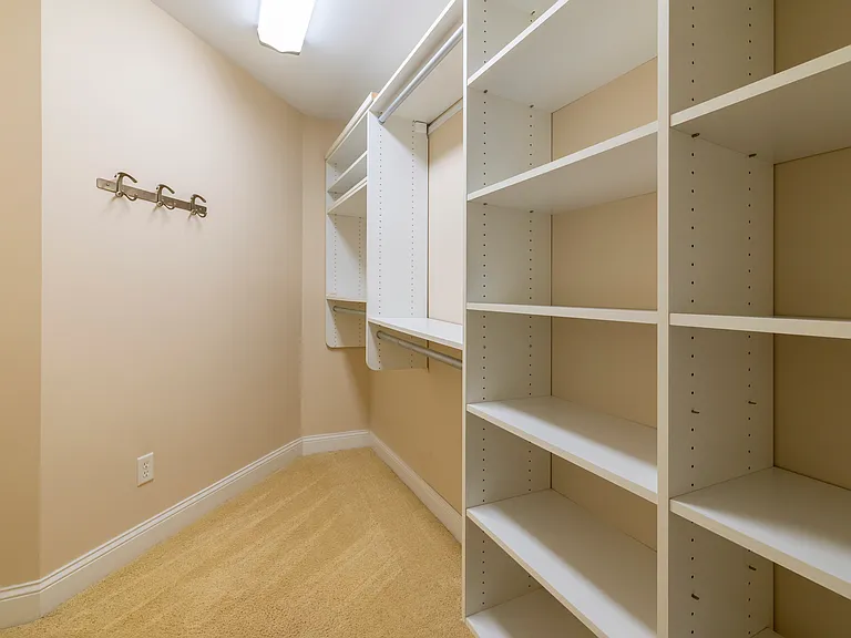 1 of 2 california Cabinet walk in closets in Master Bedroom