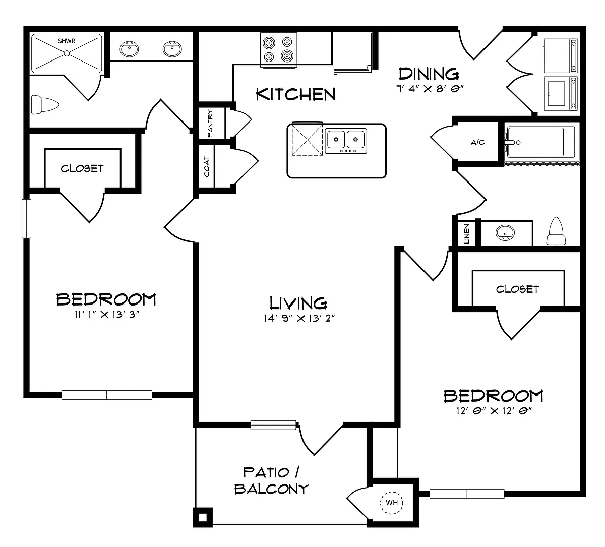 Floor plan B1