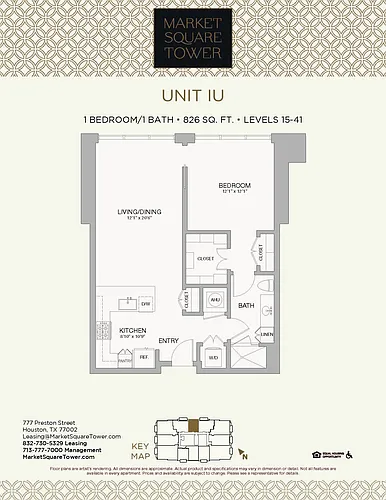 Floor plan IU