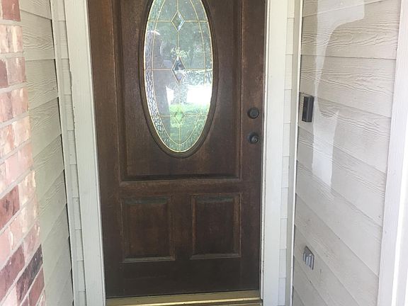 Front door with Ring camera