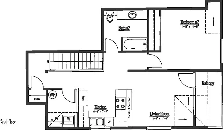 Unit #7 - Upper Floor Unit #7 - Upper Floor