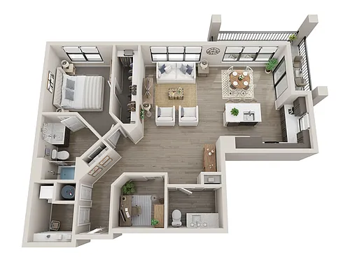 Floor plan A6
