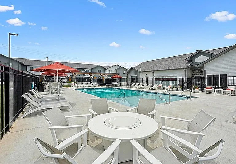 Firepit at Pool Deck