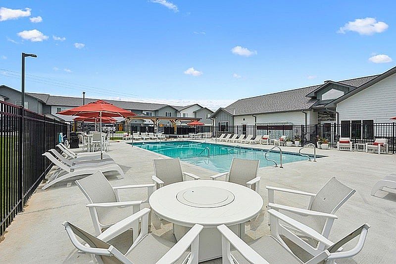 Firepit at Pool Deck