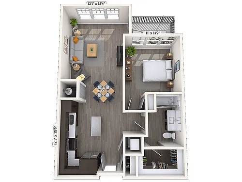 Floor plan A4