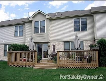 Back of house with Deck : 400 sq. Ft. Deck is very spacious and a peaceful!!!!