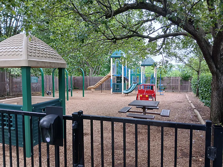 one of the playgrounds in the community