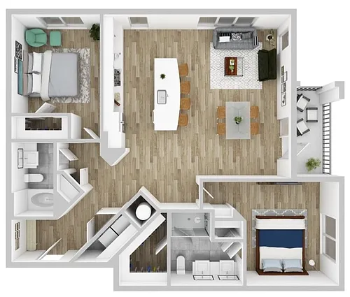 Floor plan B6