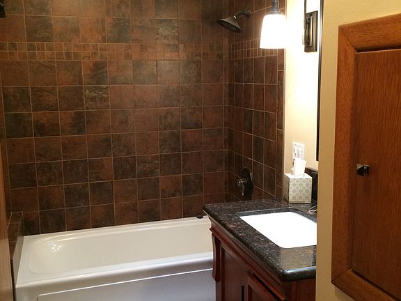 Main bath has Bubble Tub