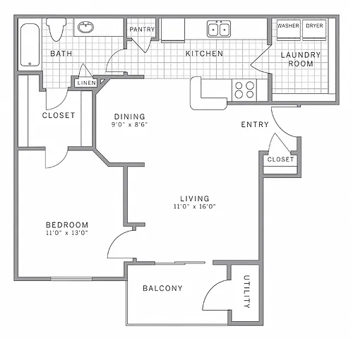 Floor plan A1