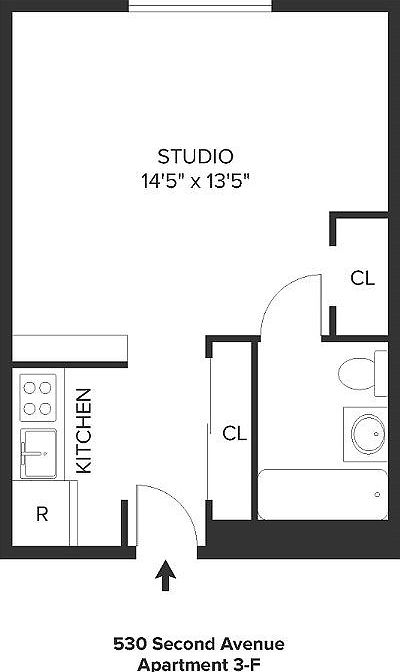 1st image of 530 2nd Ave APT 3F