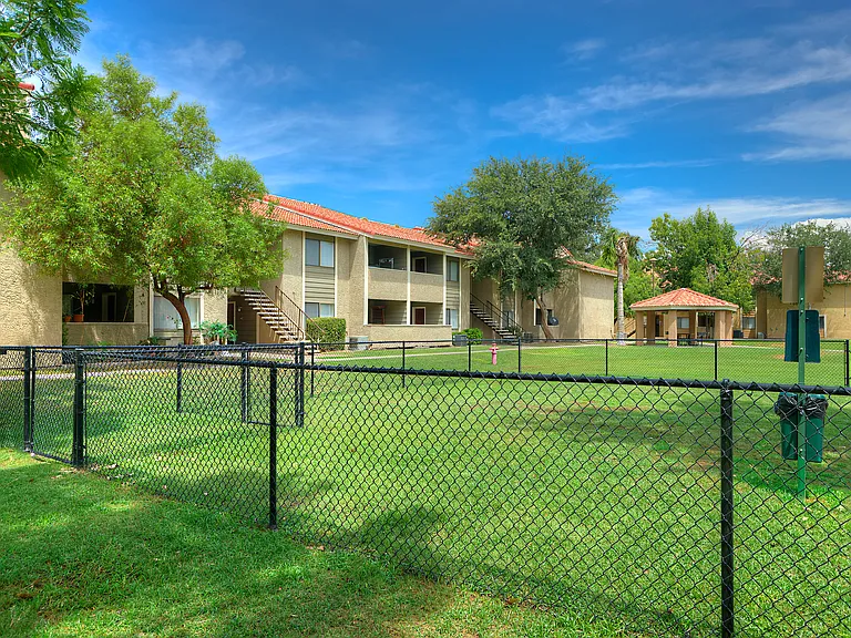 Dedicated on-site dog park
