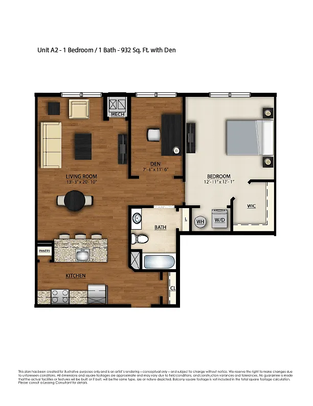 Floor plan A2-F