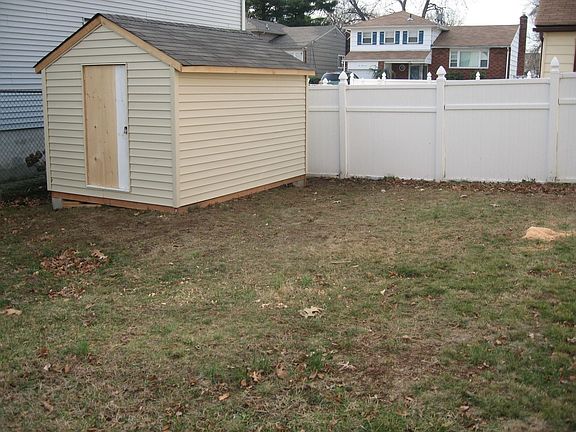 Shed at the back
