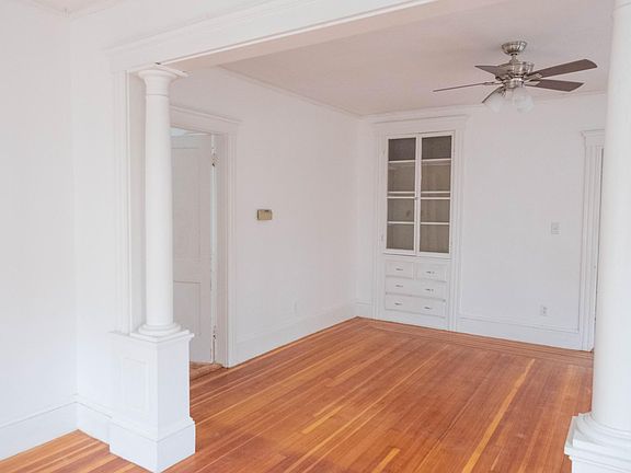 Living / Dining Room with Built-In Cabinet