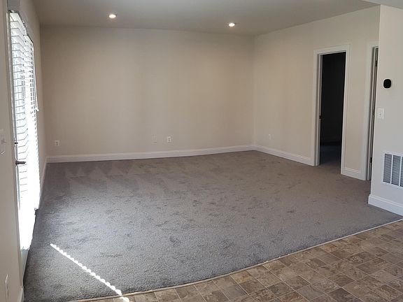 Living room with Ecobee3 thermostat