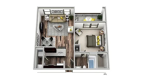 Floor plan A1L