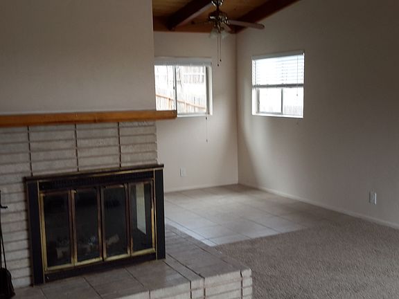 Tiled Dining Room, High Ceilings.
