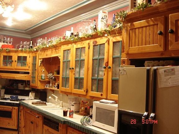 Custom woodwork throughout home