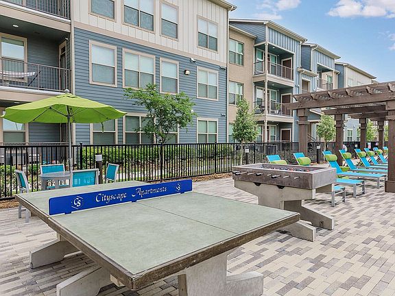 Play and Relax at the Outdoor Recreation Area at Cityscape Apartments
