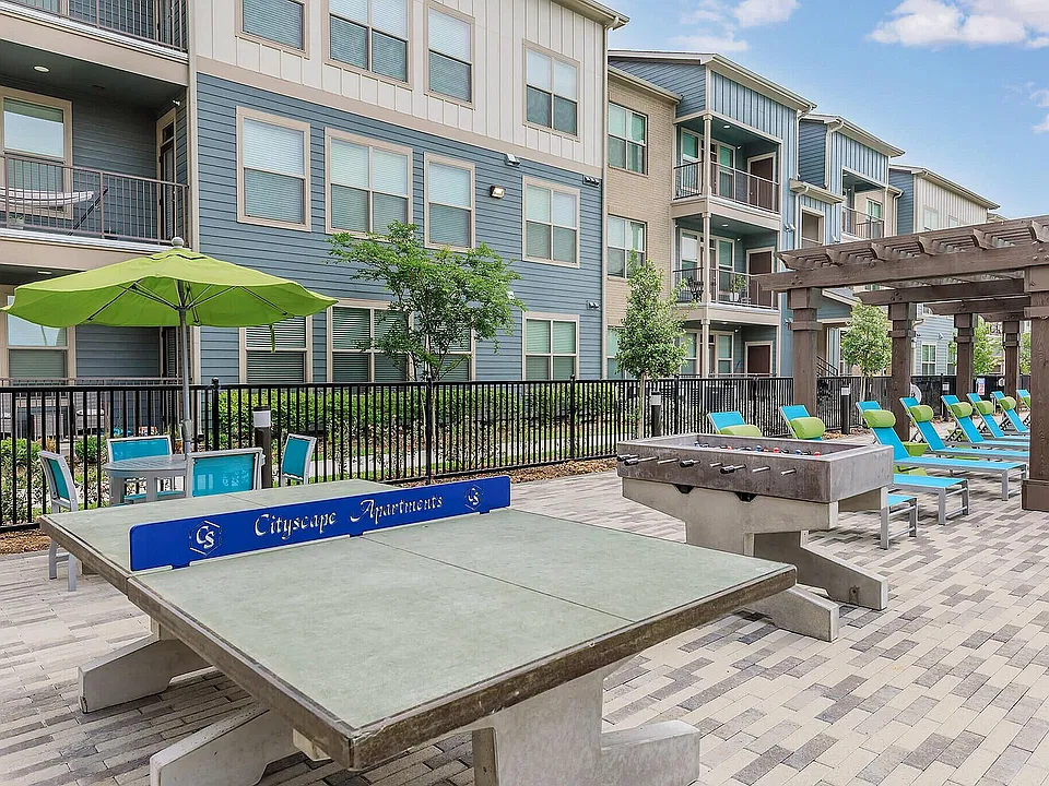 Play and Relax at the Outdoor Recreation Area at Cityscape Apartments