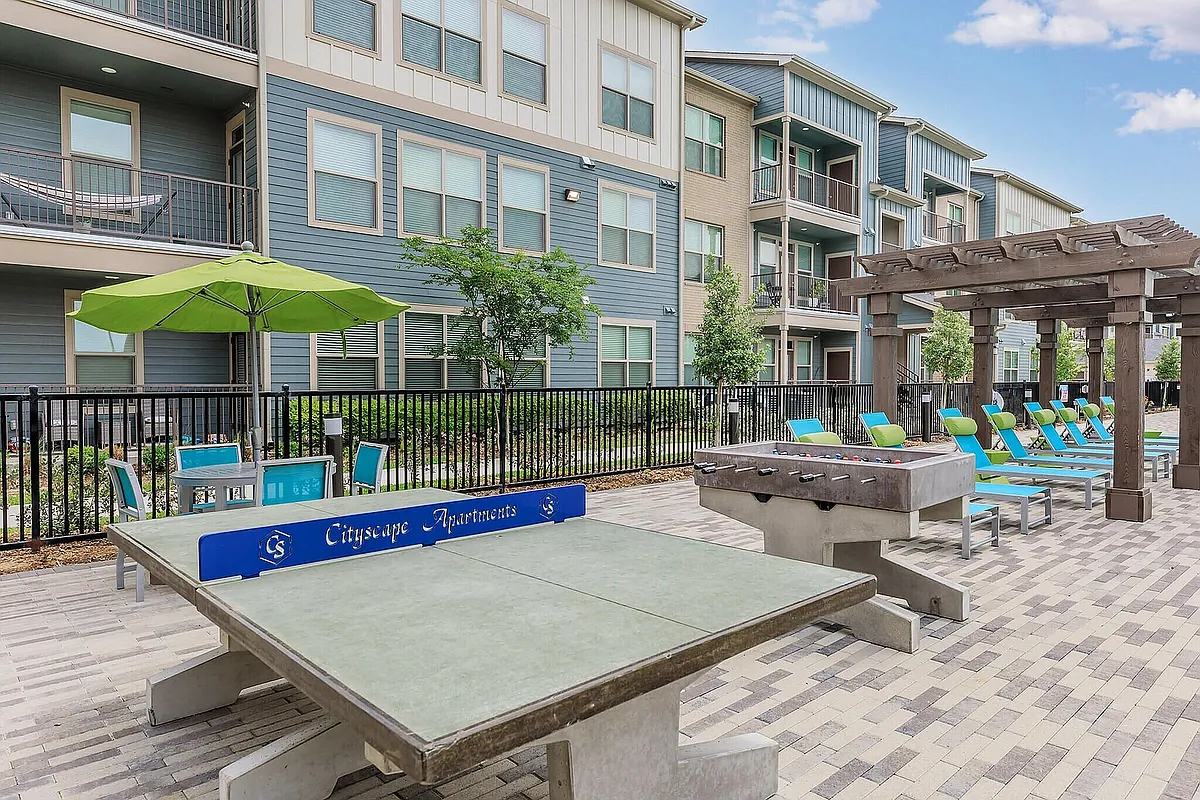 Play and Relax at the Outdoor Recreation Area at Cityscape Apartments - Cityscape