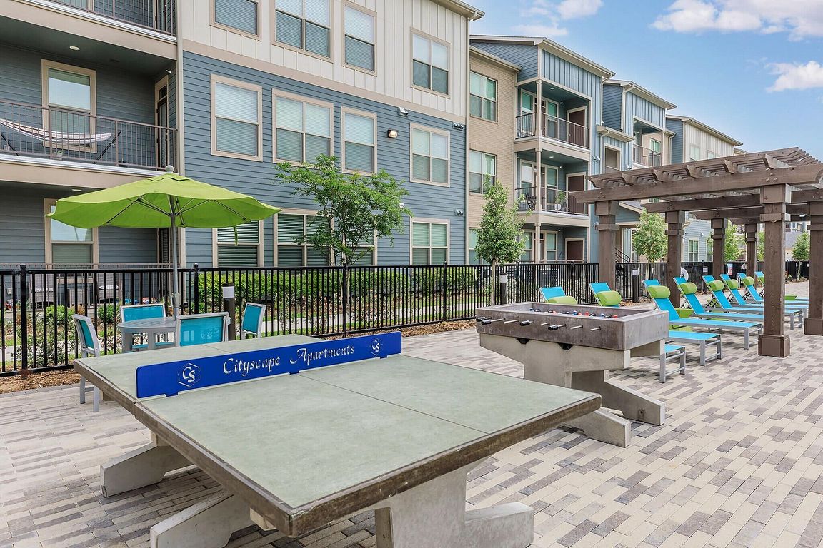 Play and Relax at the Outdoor Recreation Area at Cityscape Apartments