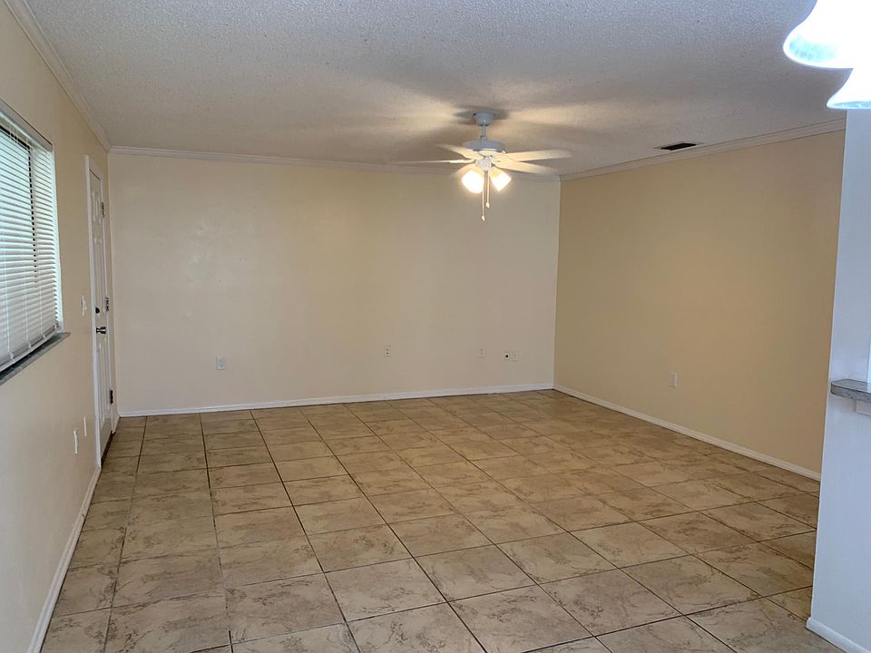 Front entrance and living area