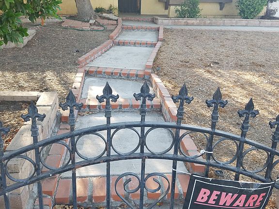 Front walkway