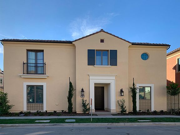 A beautiful house front view