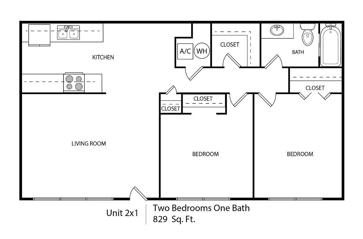 Floor plan B2A