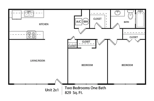 Floor plan B2A