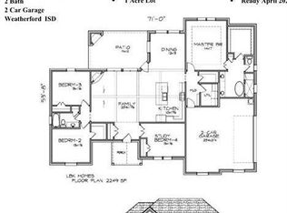 2078 Sunset Rdge, Weatherford, TX 76088