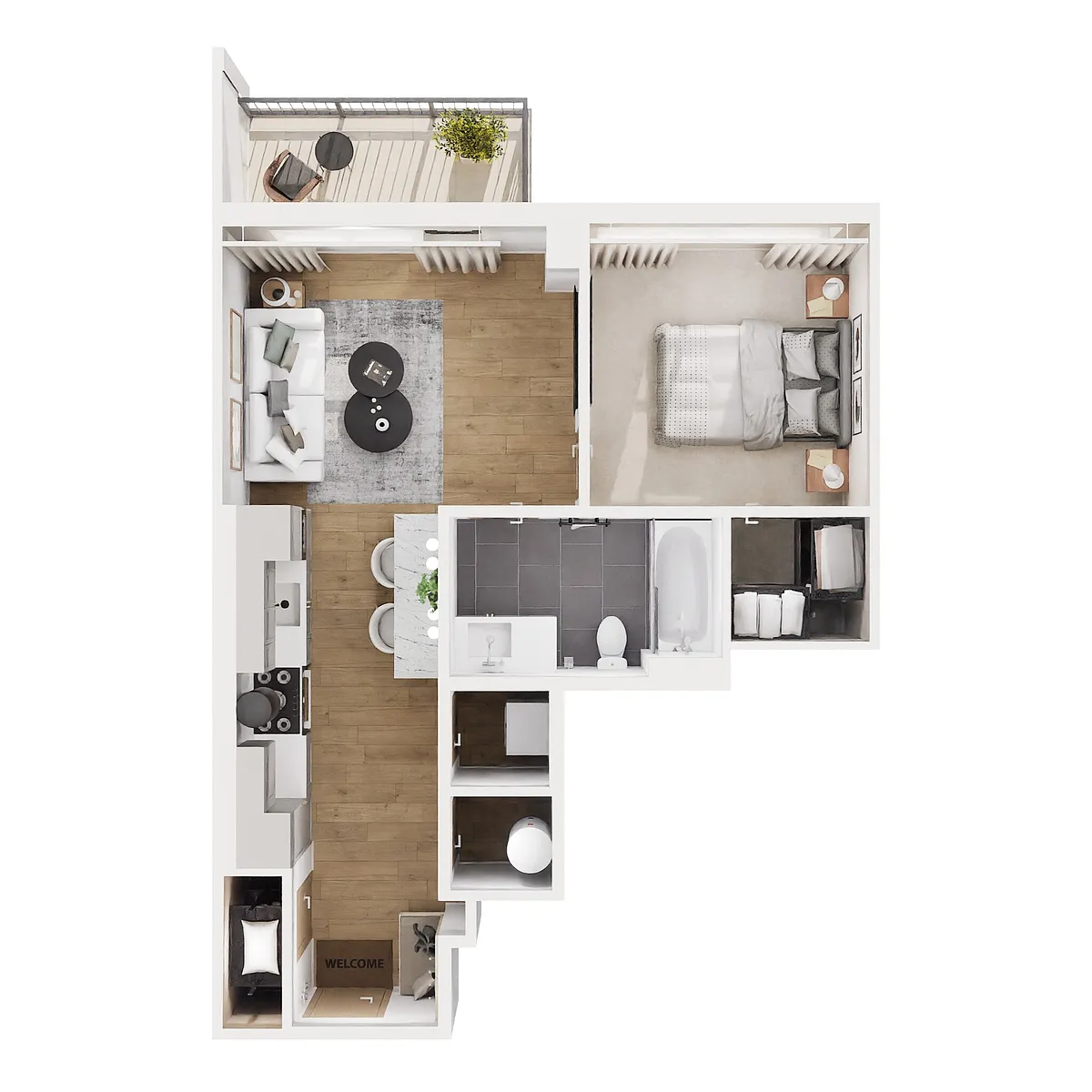 Floor plan B-B81