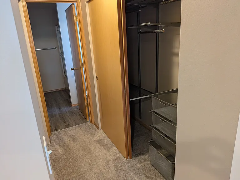 master bedroom closets