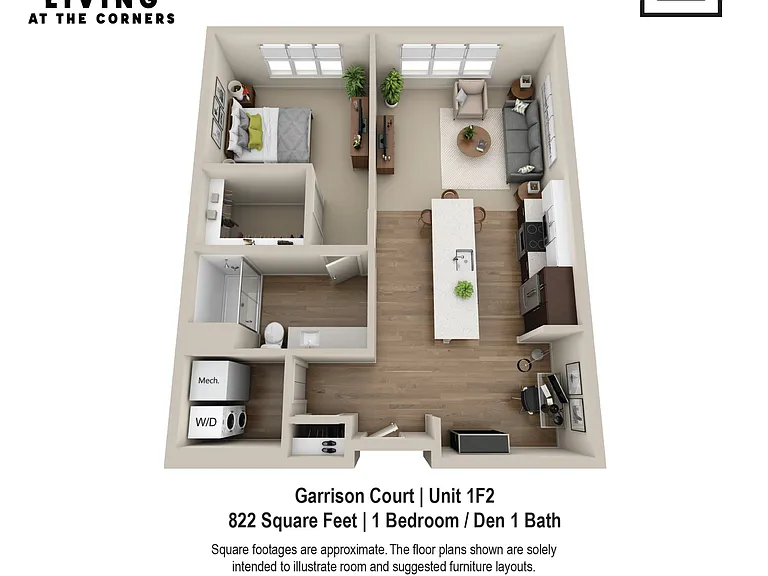 Garrison Court Unit Style 1F2 Garrison Court Unit Style 1F2