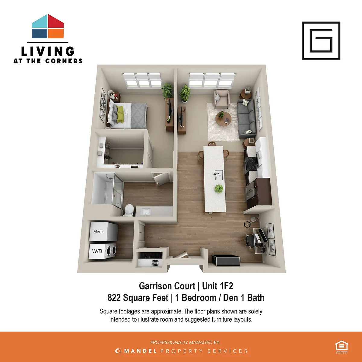 Floor plan 1F2